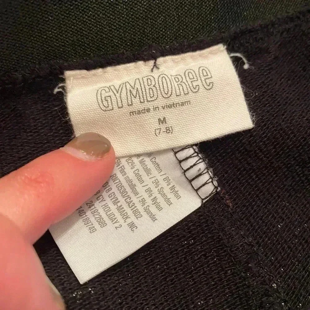 Like new Gymboree sparkle leggings/tights